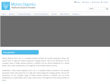 Tablet Screenshot of matoradigionics.com